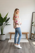 Chaqueta Suzani Rosa Claro