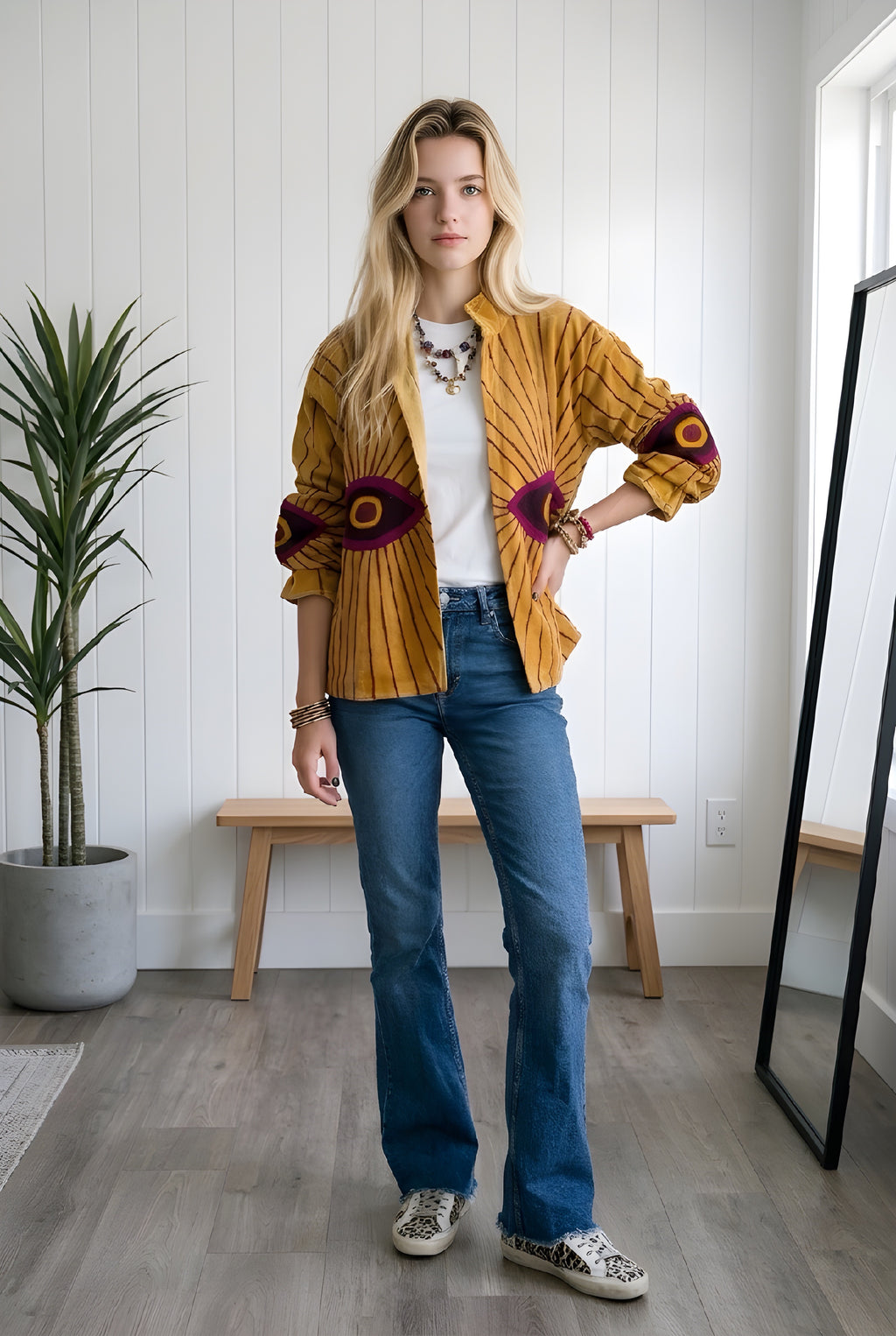Chaqueta Ojo Bronce
