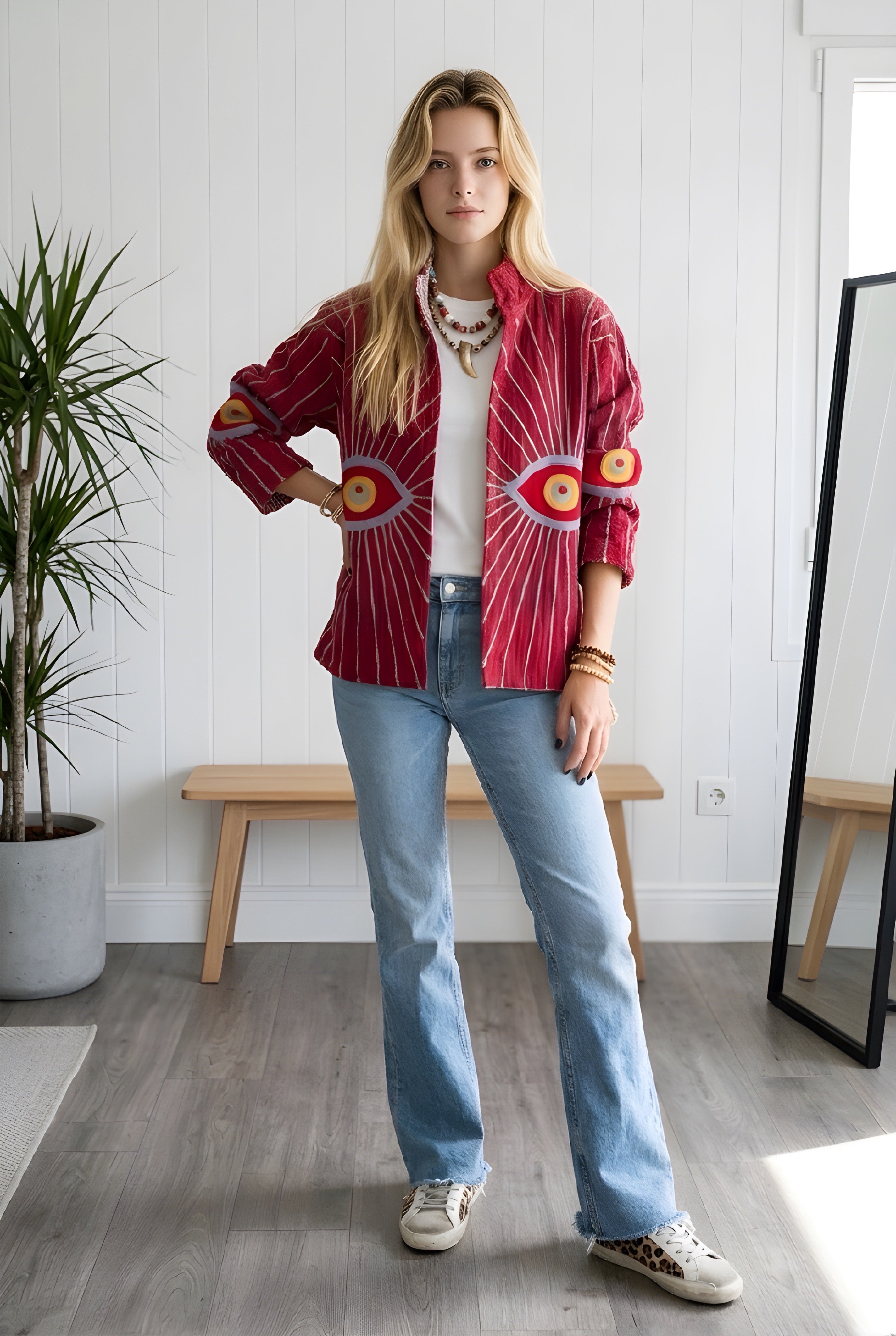 Chaqueta Ojo Rojo