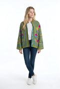 Green Suzani Jacket