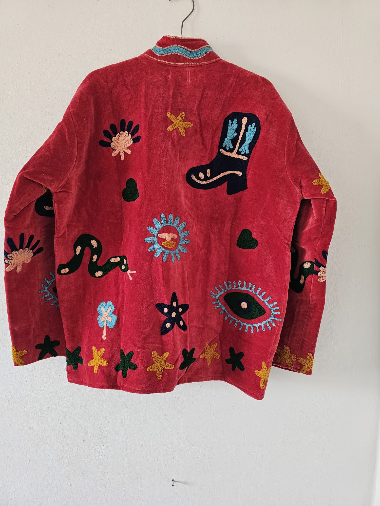Red Texan Boot Jacket