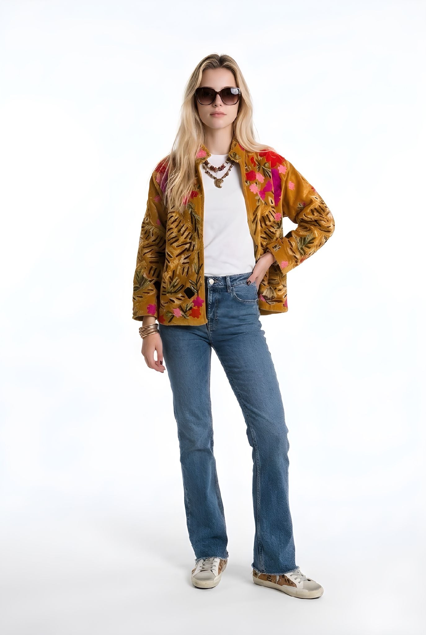 Chaqueta Tigre Dorado