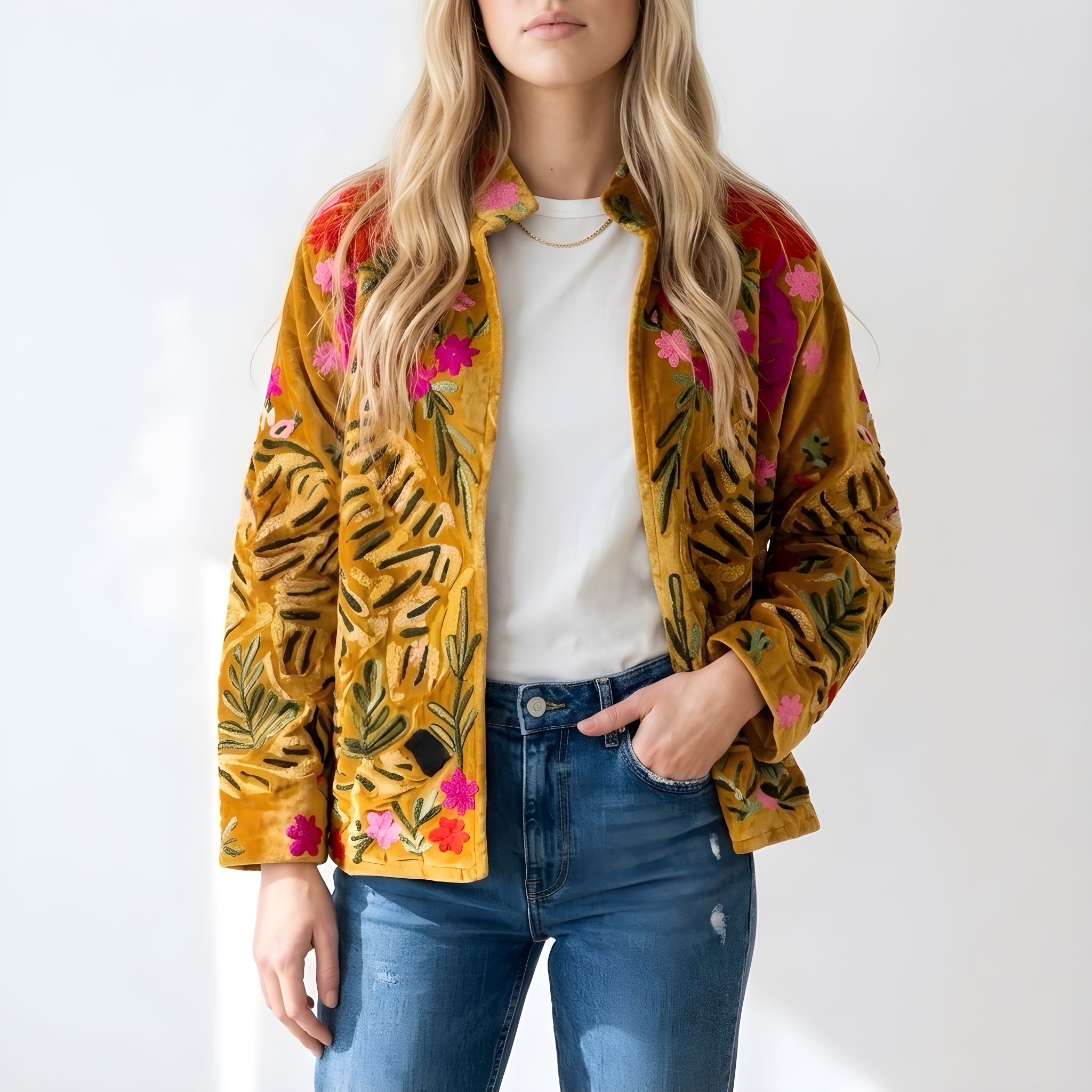 Chaqueta Tigre Dorado