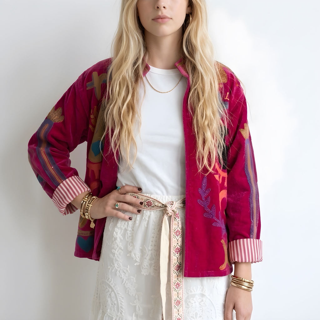 Chaqueta Manito Fucsia