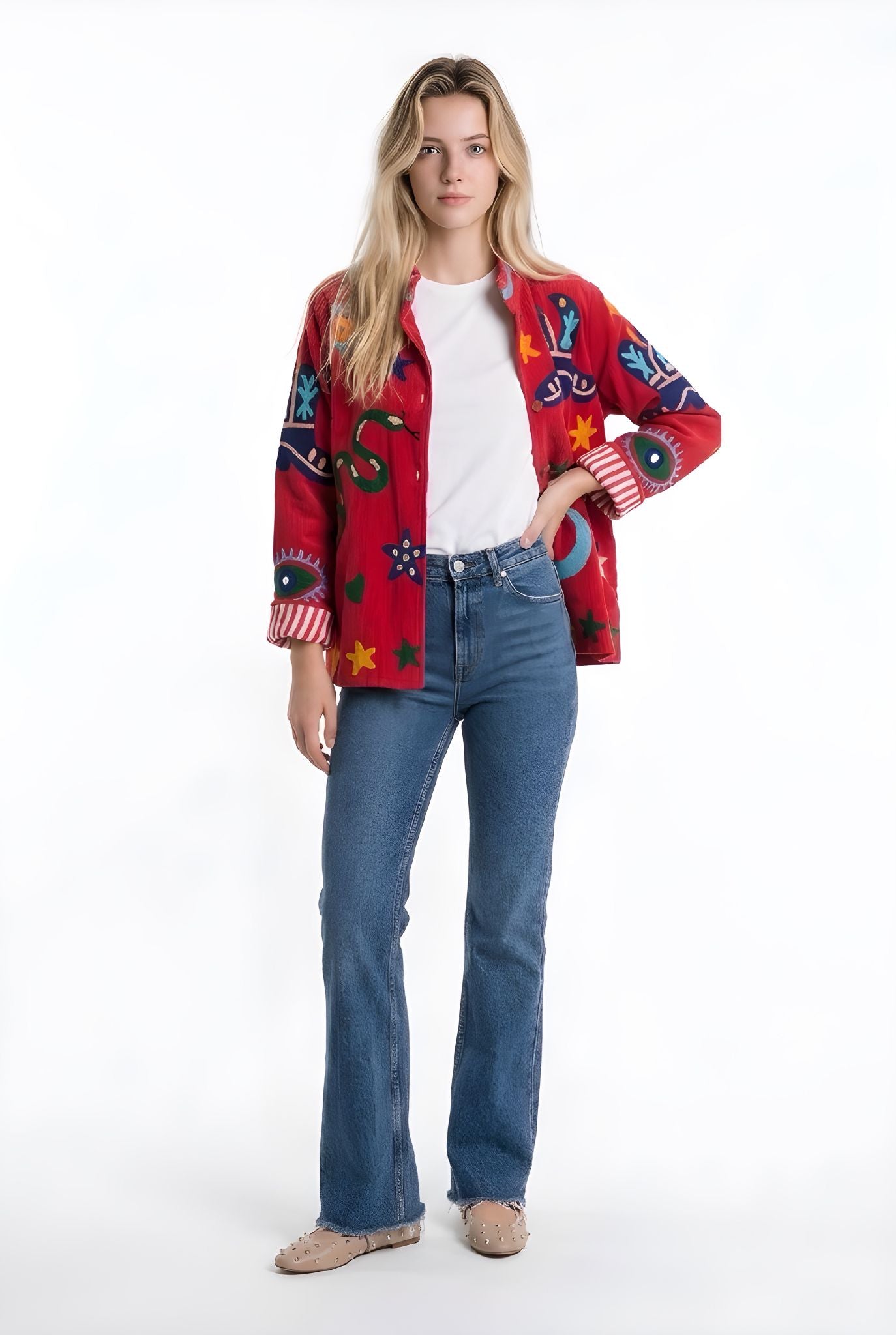 Red Texan Boot Jacket