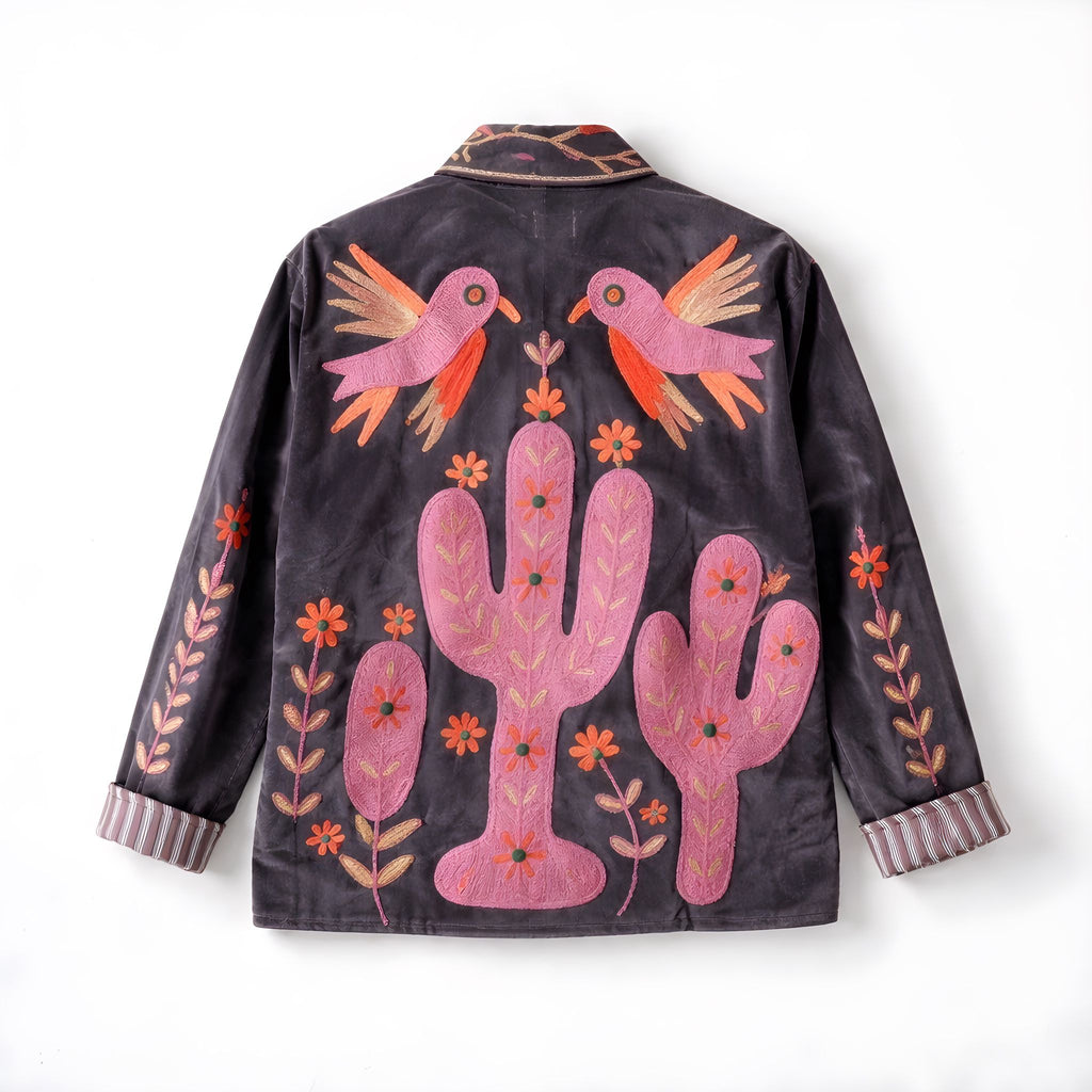 Chaqueta Cactus Gris Oscuro