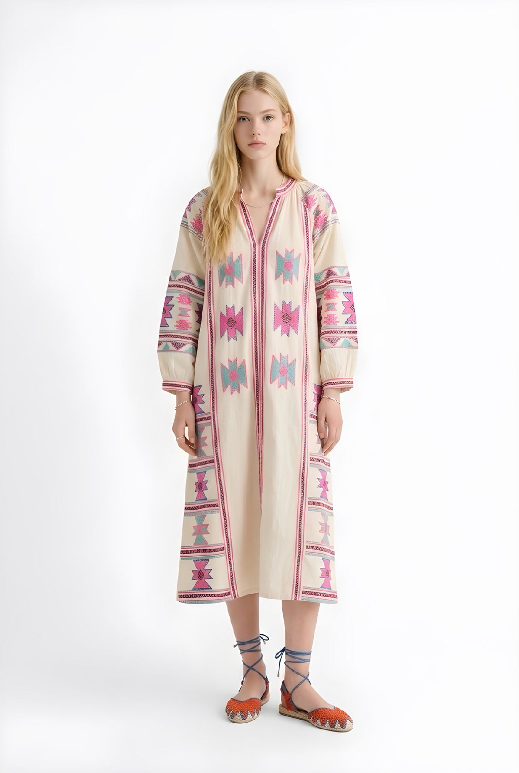 Vestido Egaleo Beige