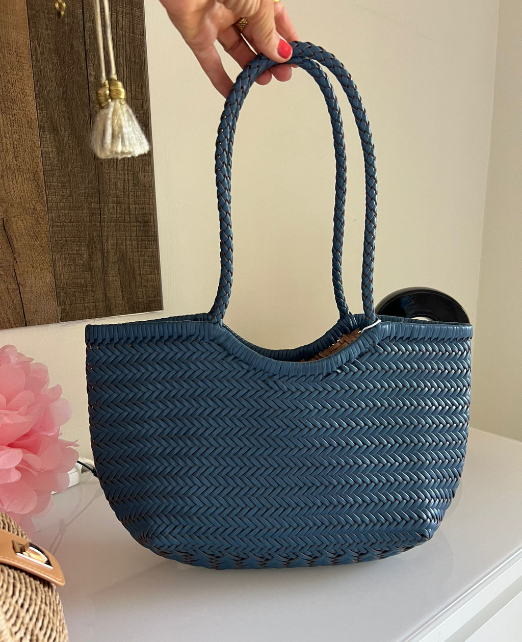 Cartera Corinto Azul