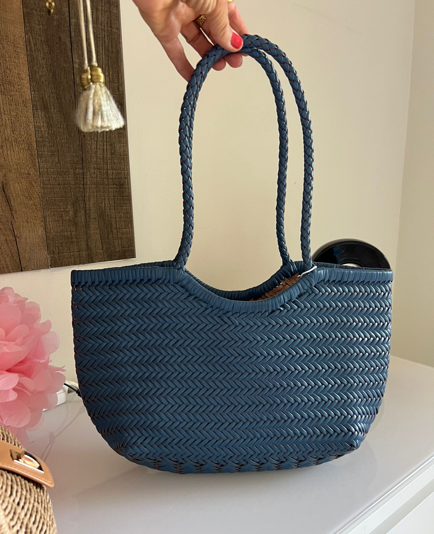 Cartera Corinto Azul