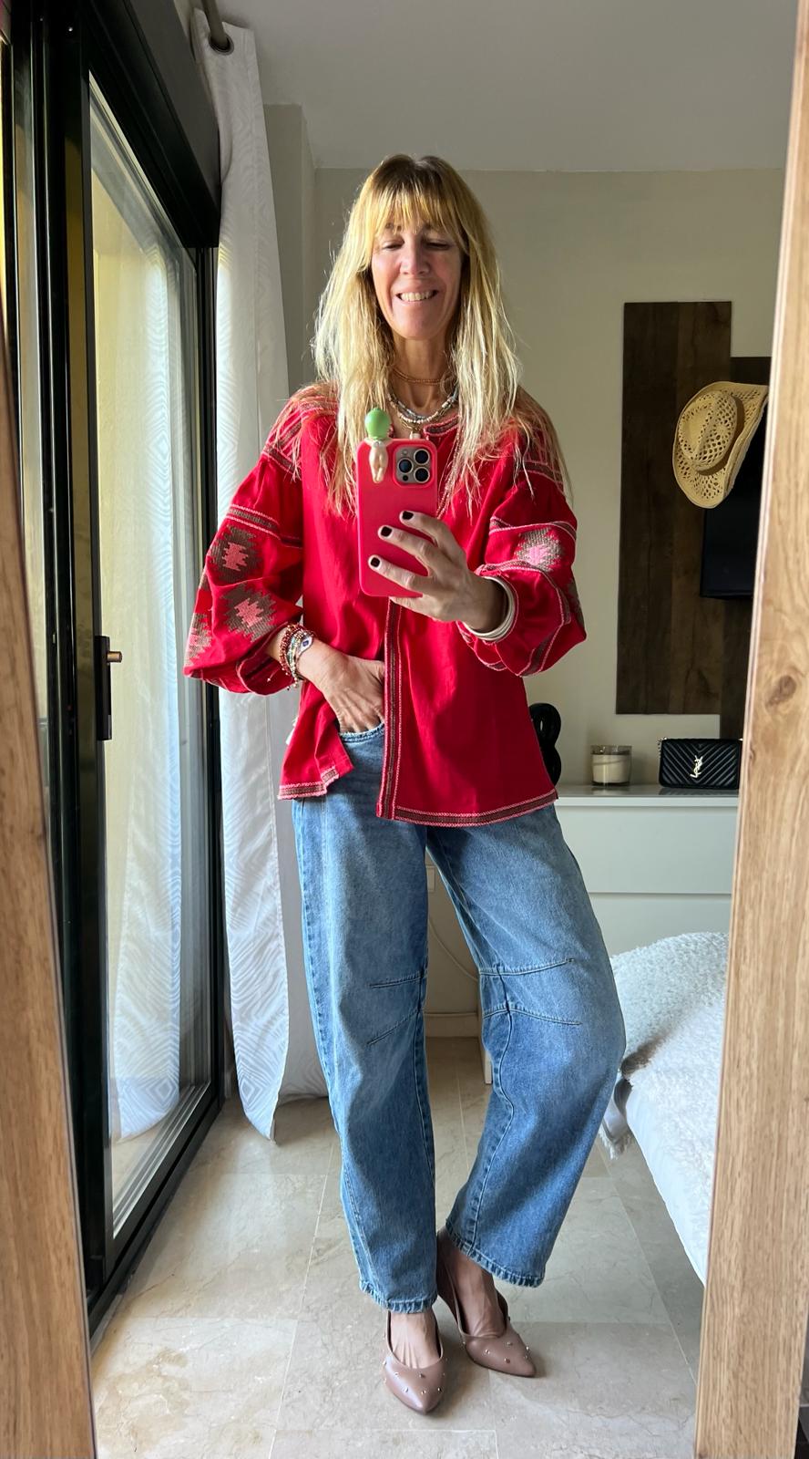 Camisa Petra Roja
