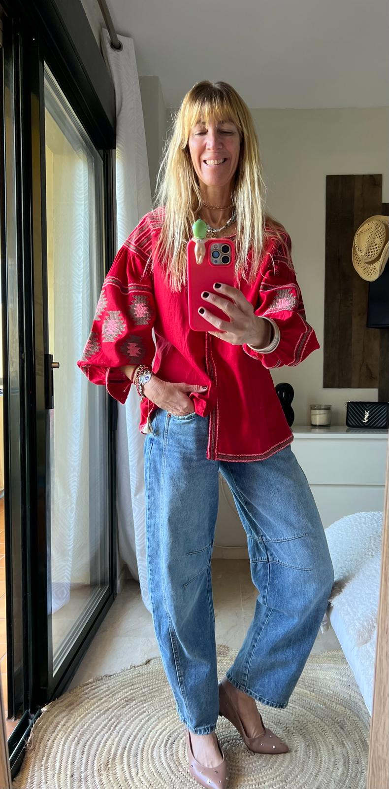 Camisa Petra Roja
