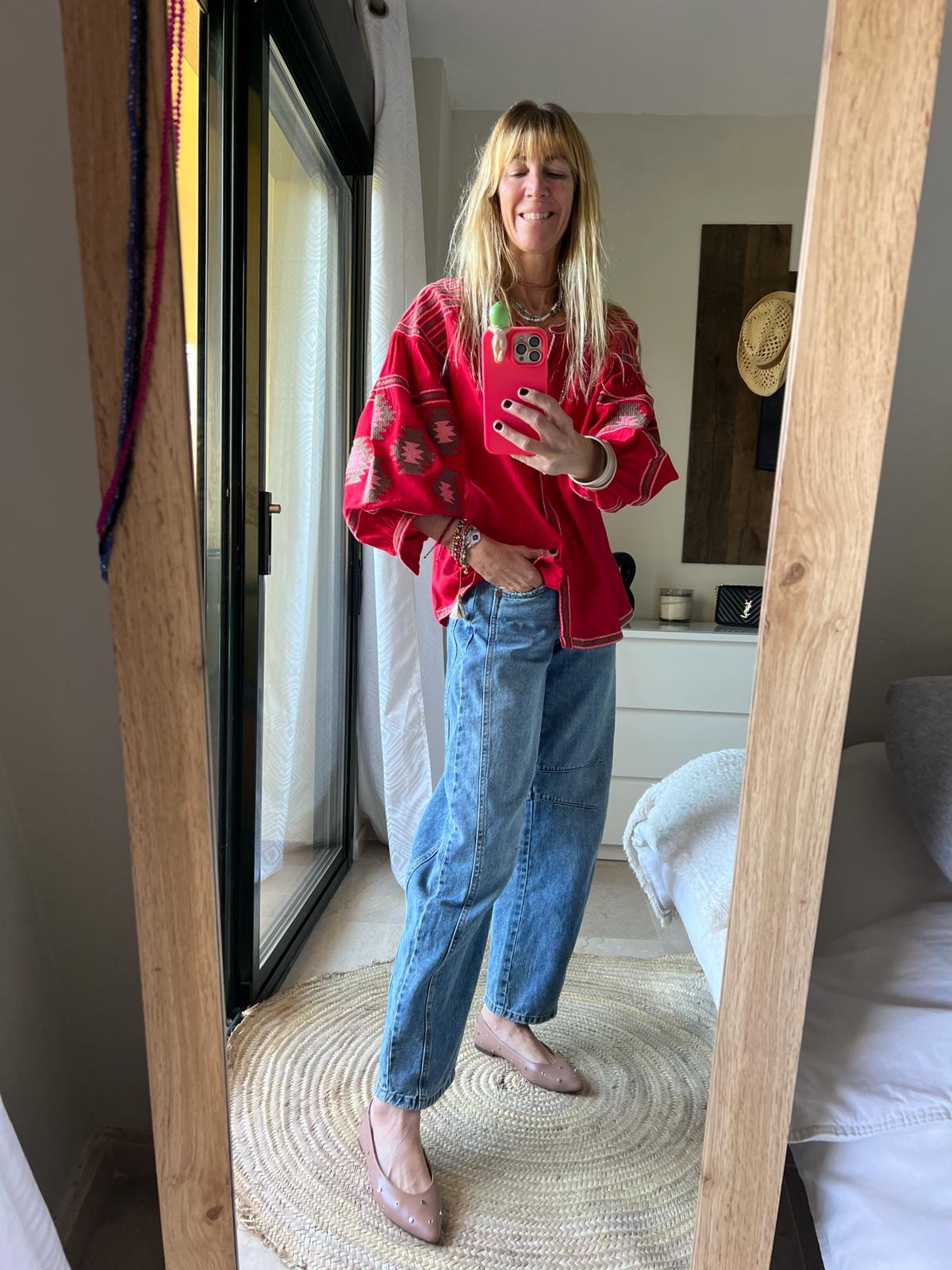 Camisa Petra Roja