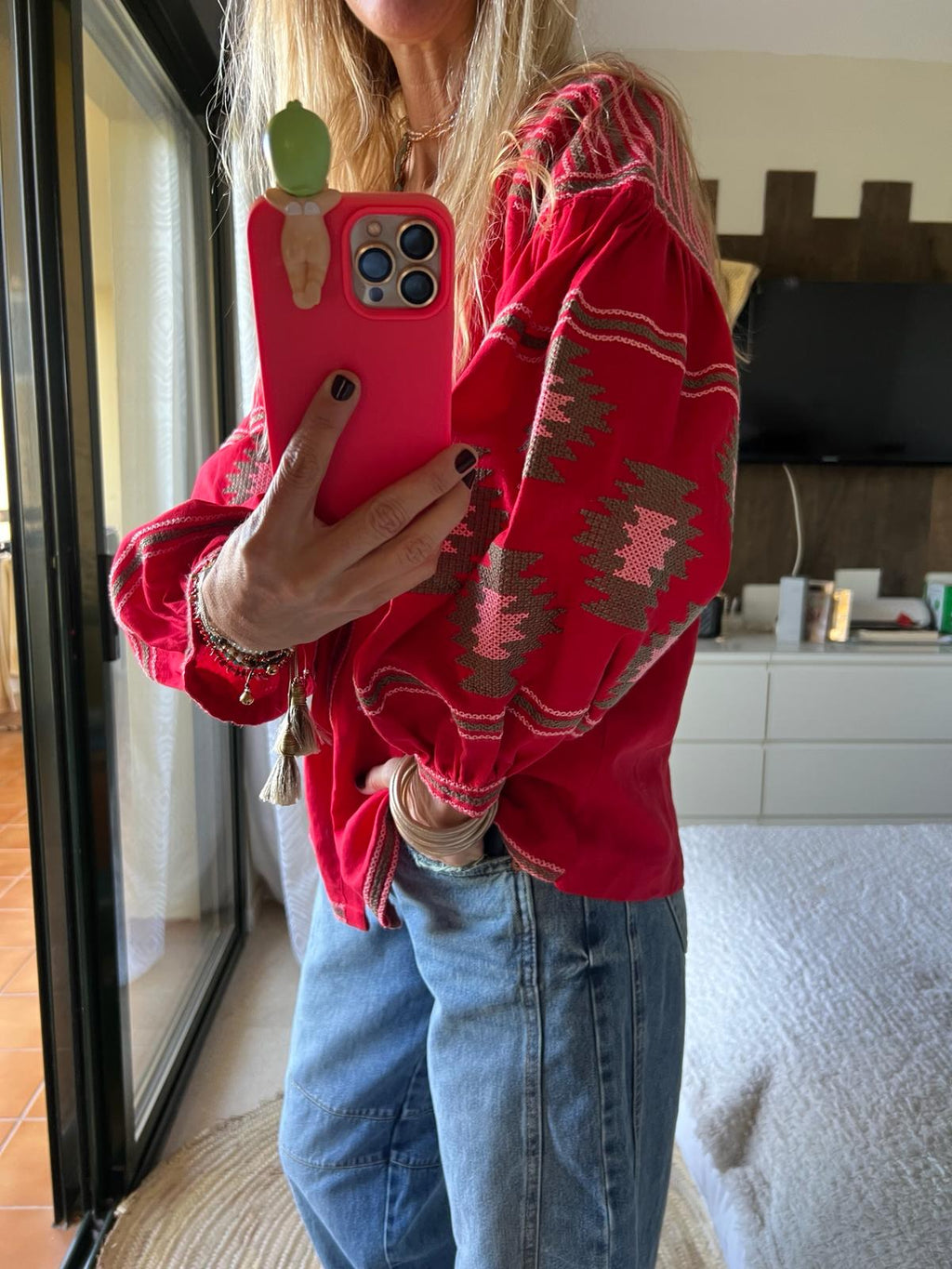 Camisa Petra Roja