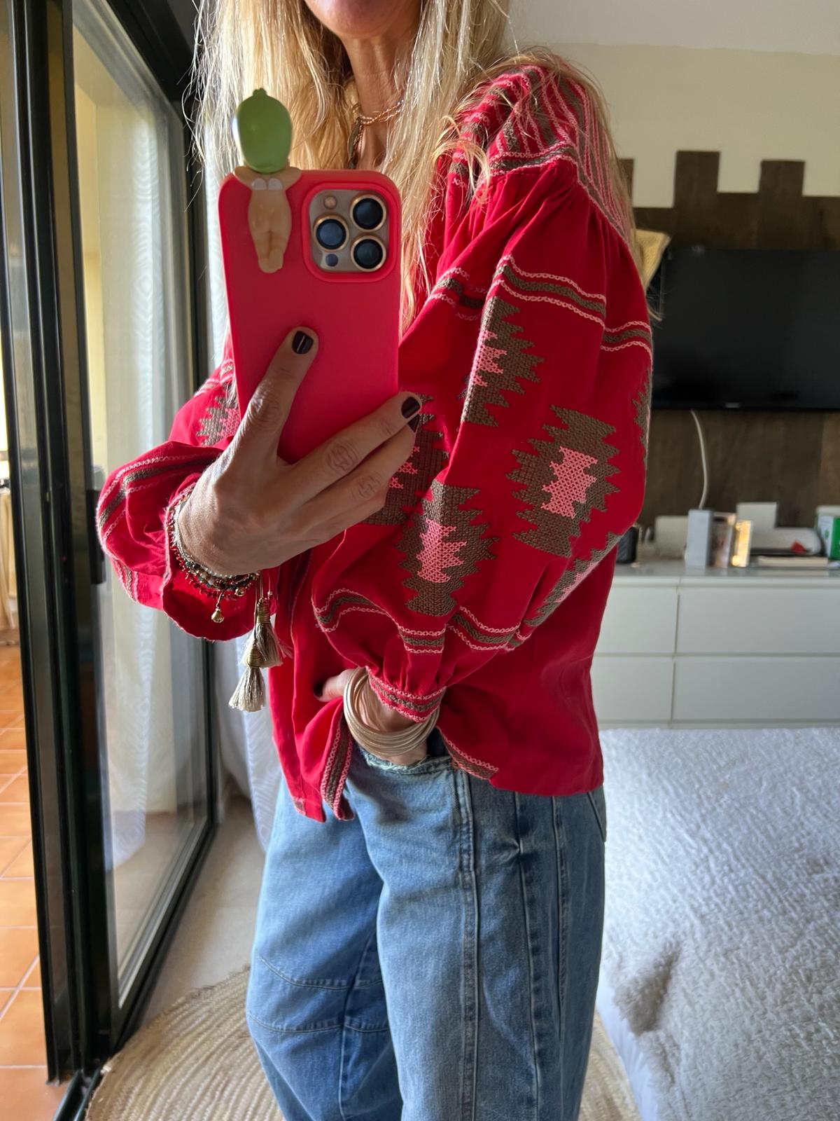 Camisa Petra Roja