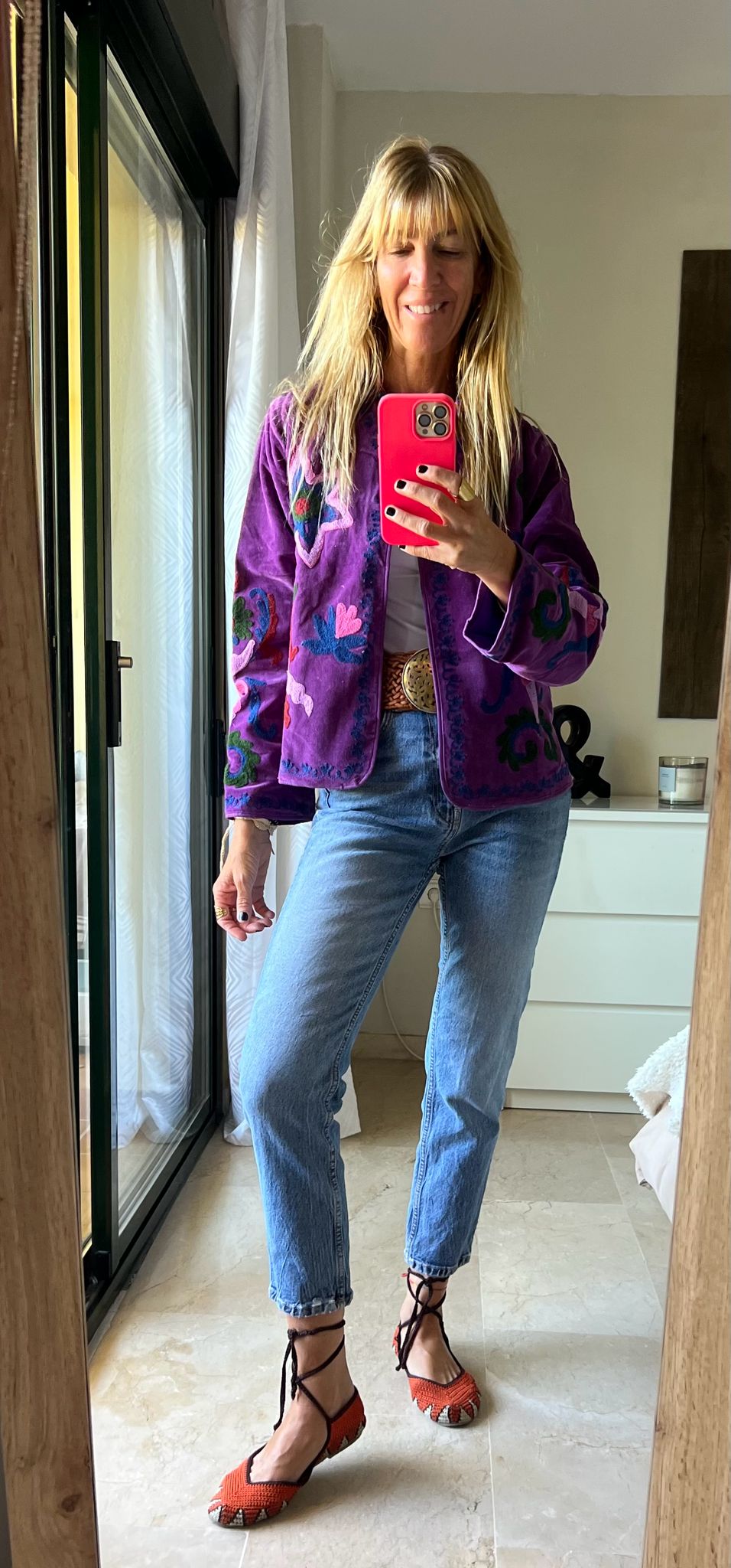 Chaqueta Estrella Violeta