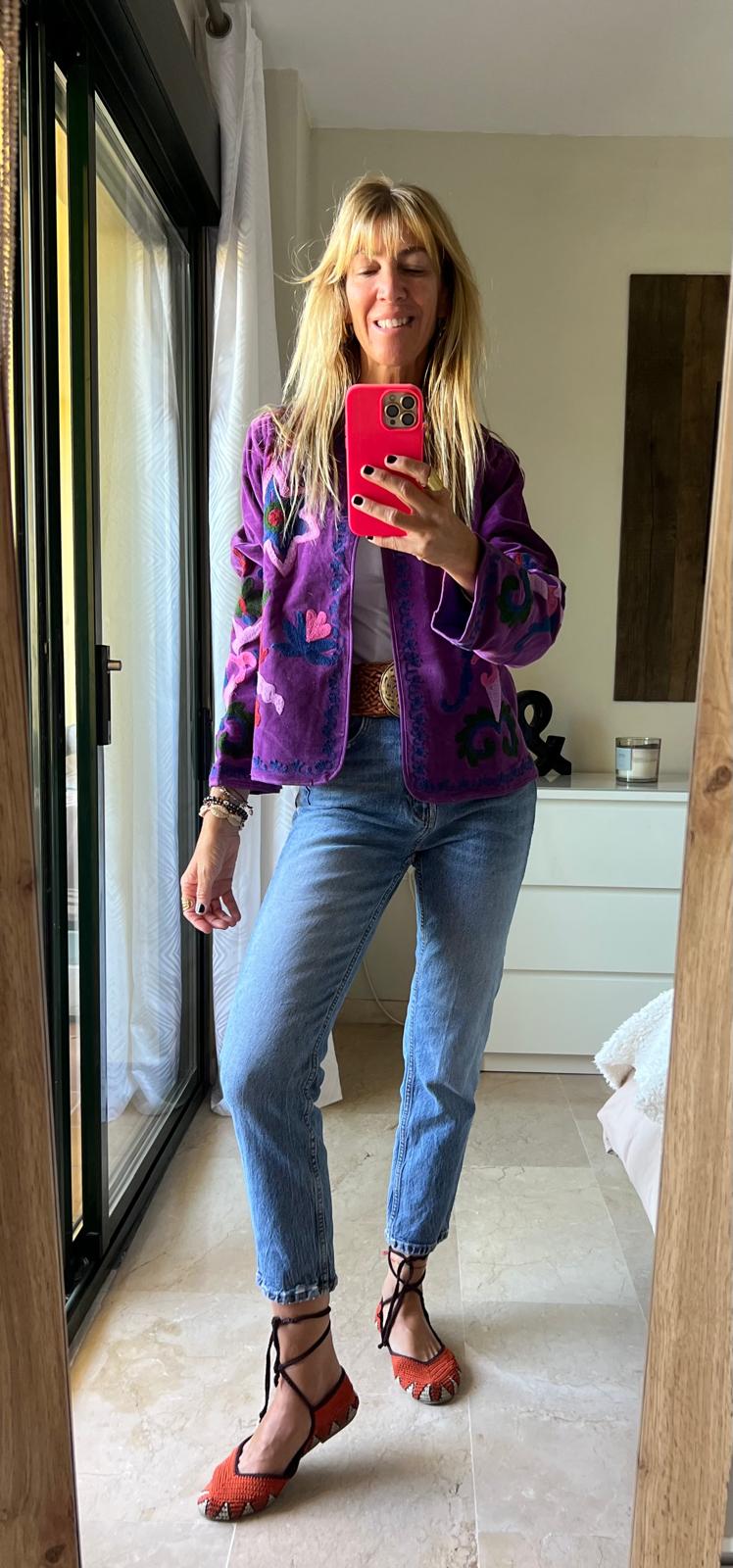 Chaqueta Estrella Violeta