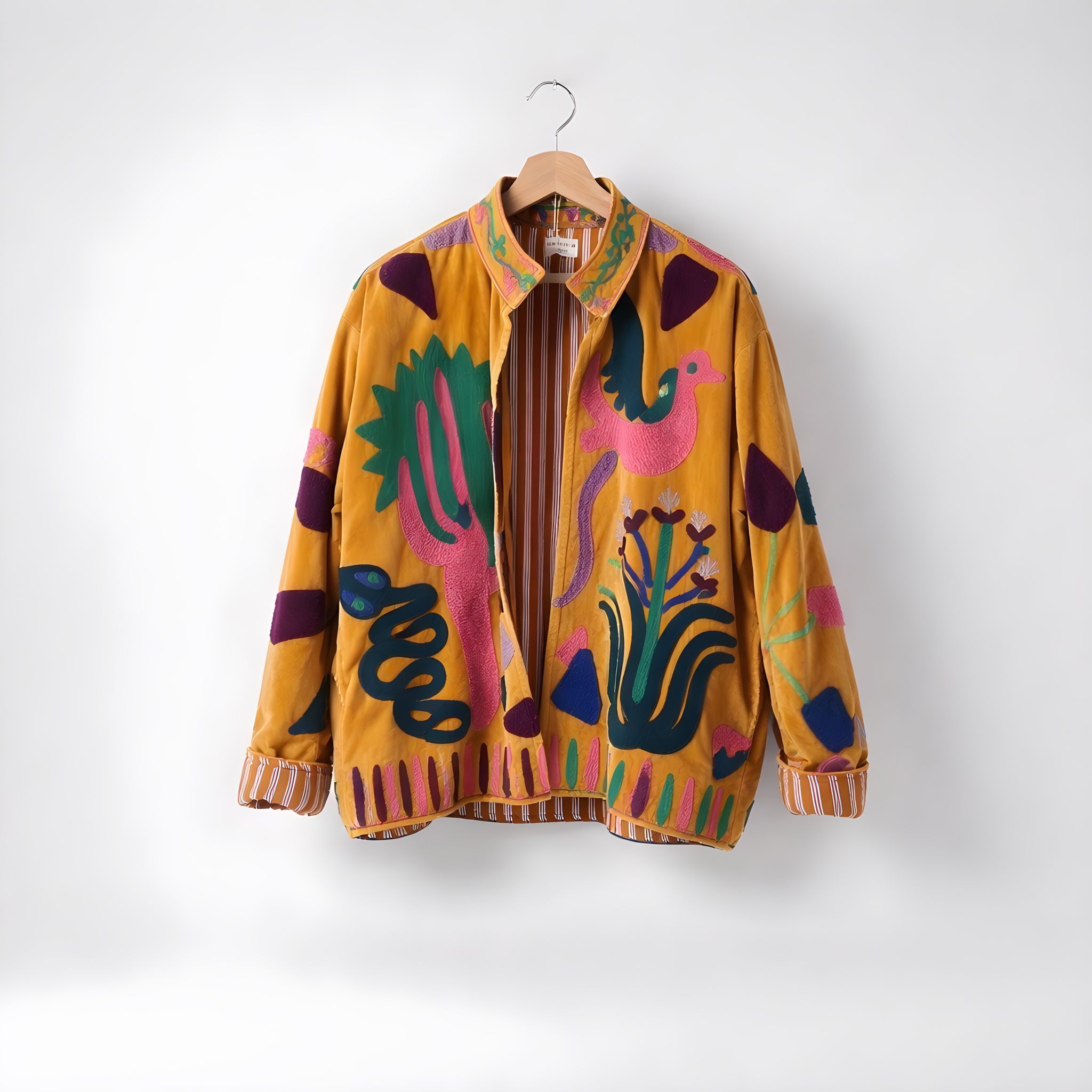 Chaqueta Cactus Mostaza