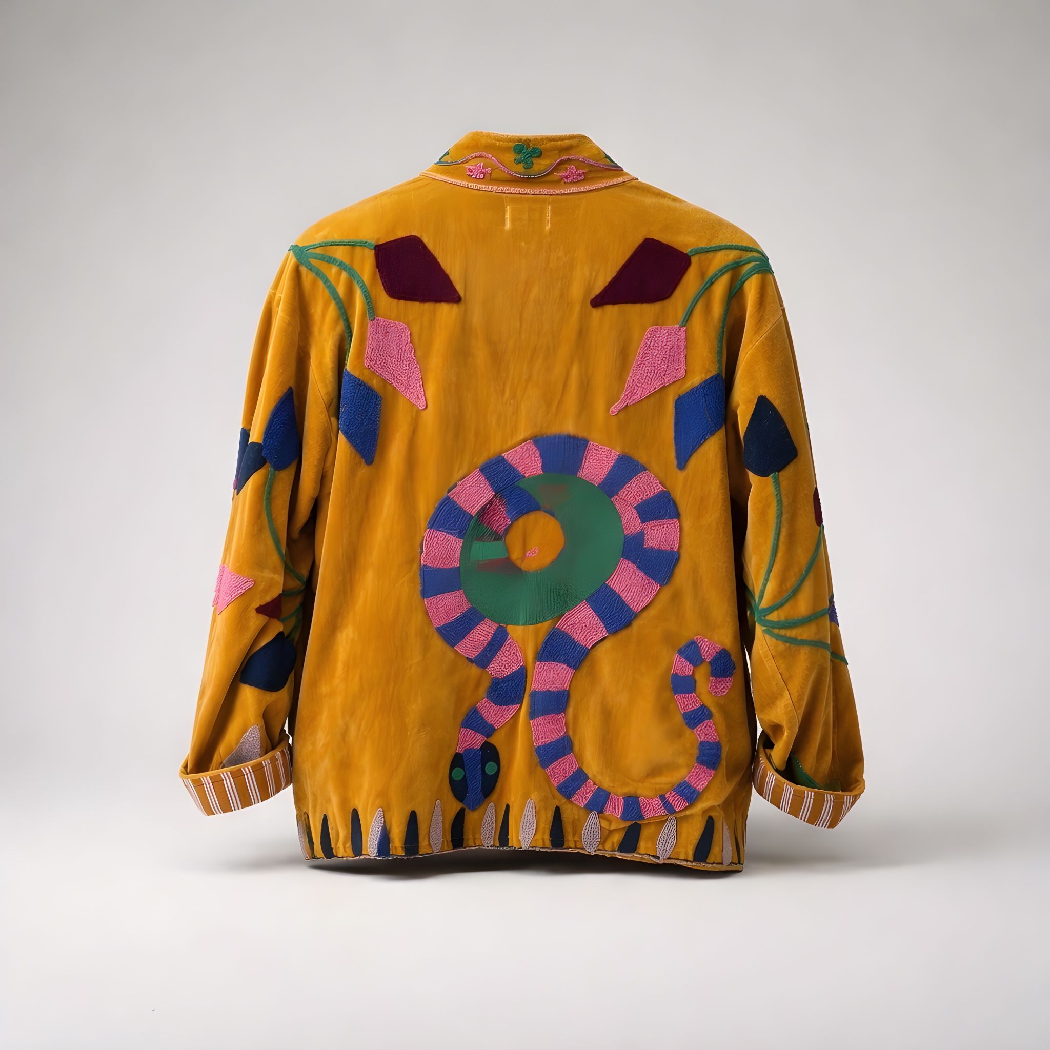 Chaqueta Cactus Mostaza