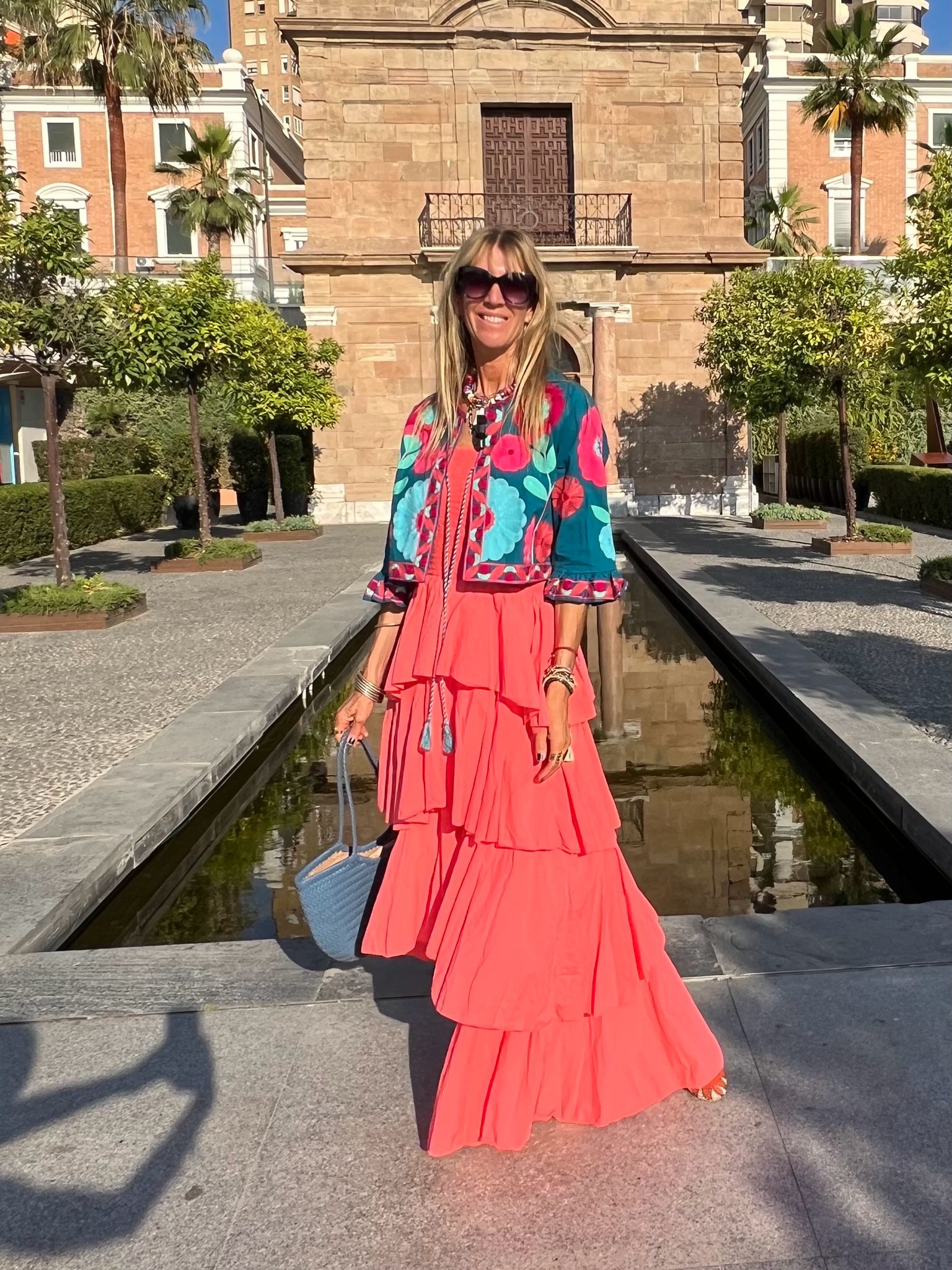 Chaqueta Corta Rodas Azul