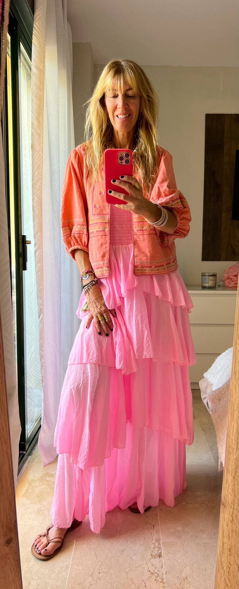Chaqueta Corta Rafina Naranja