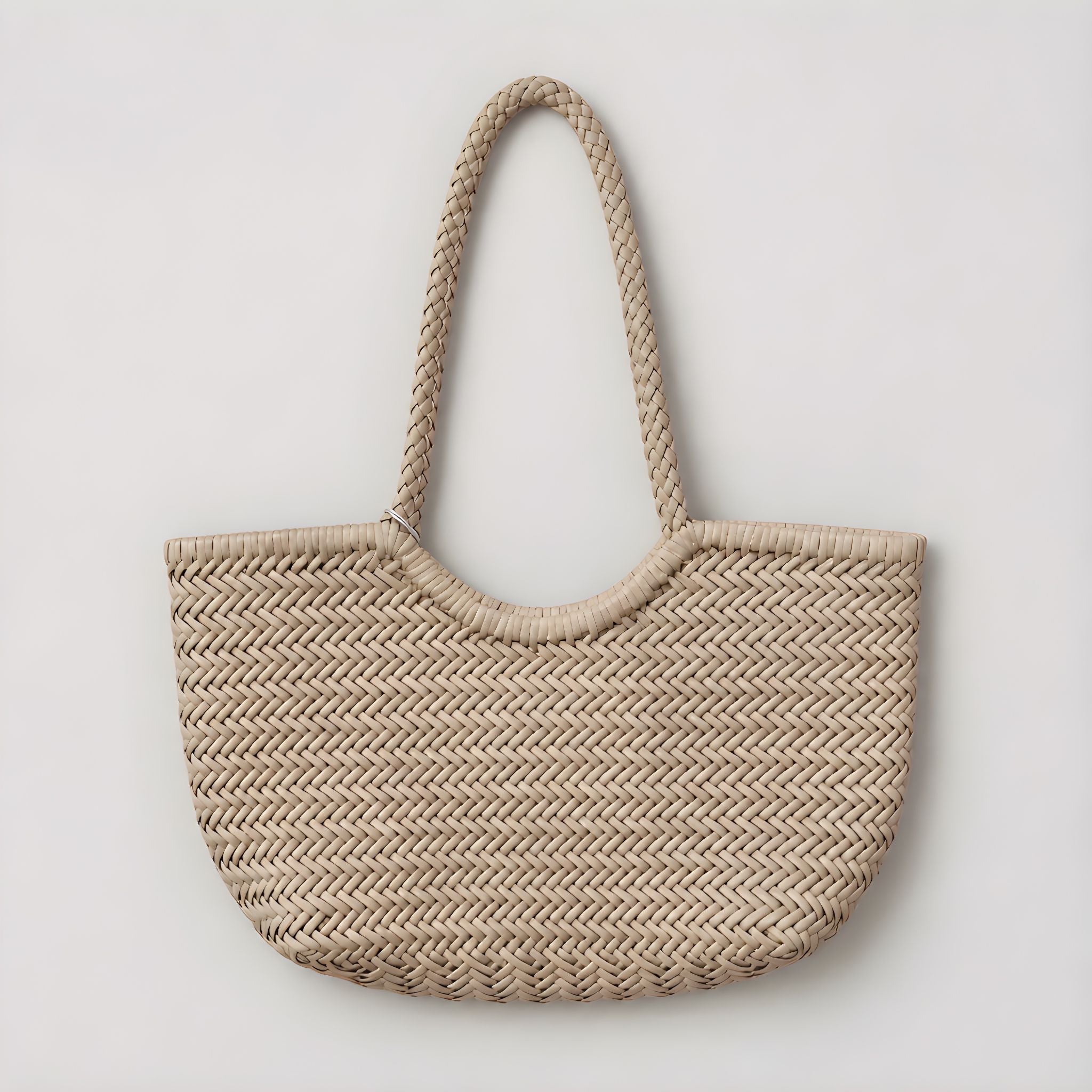Cartera Corinto Blanca Mediano