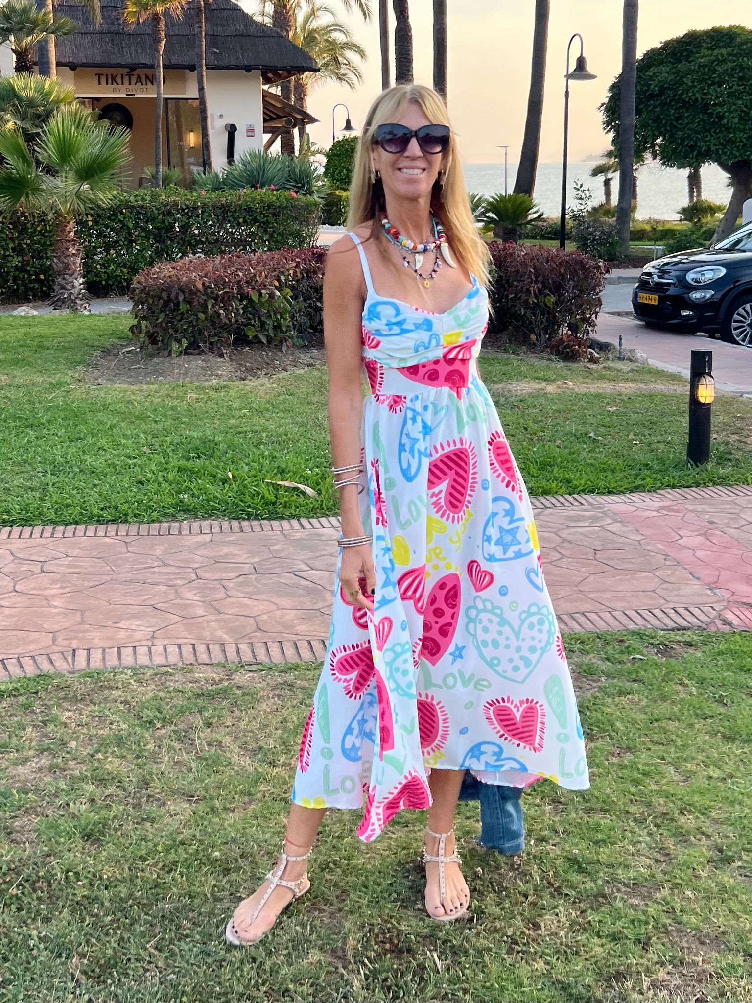 Vestido Agios Multicolor