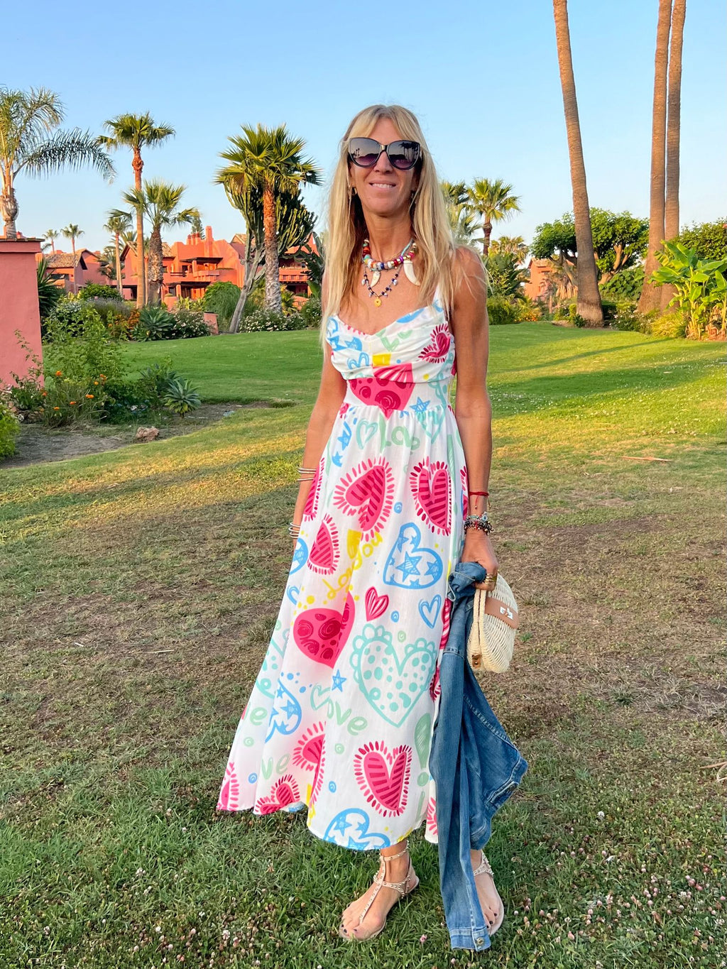 Vestido Agios Multicolor