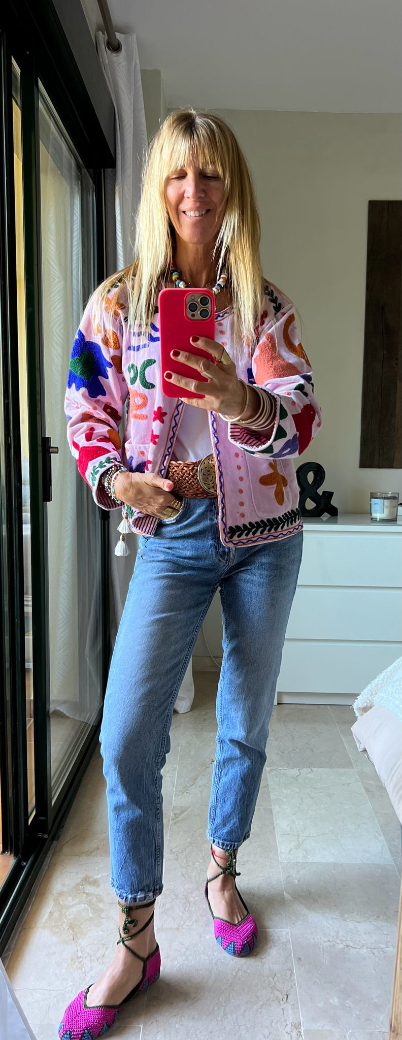 Chaqueta La Dolce Vita Rosa