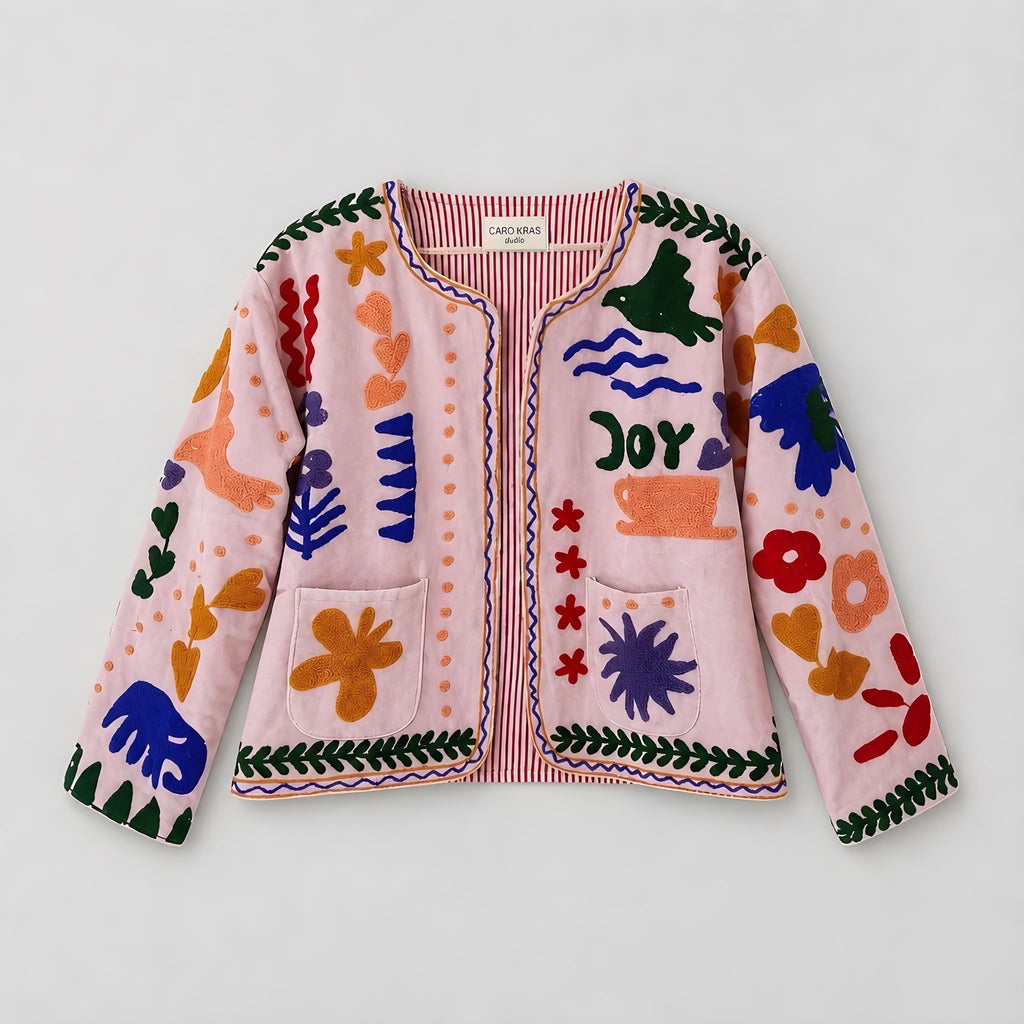 Chaqueta La Dolce Vita Rosa