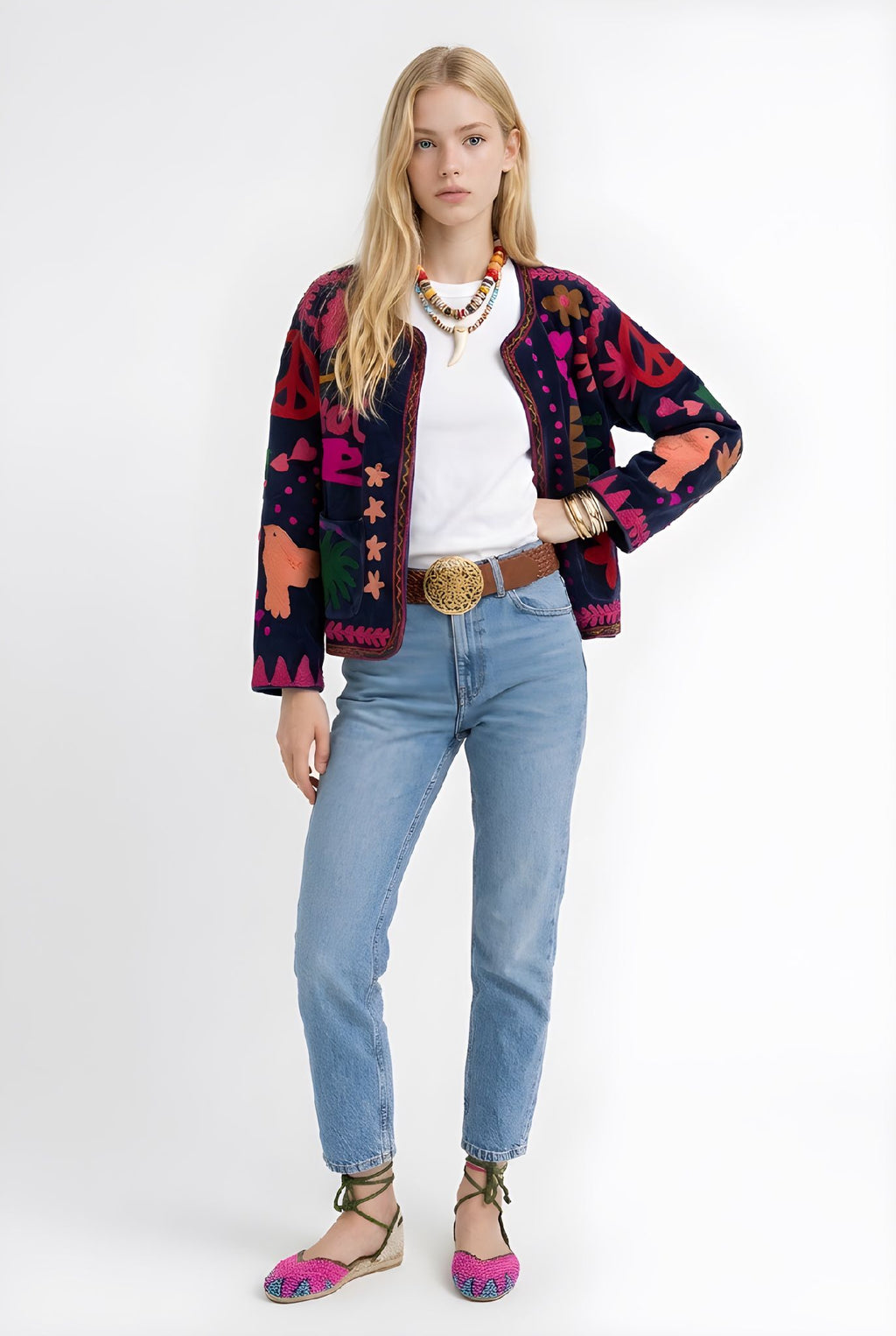 Chaqueta La Dolce Vita Azul Marino