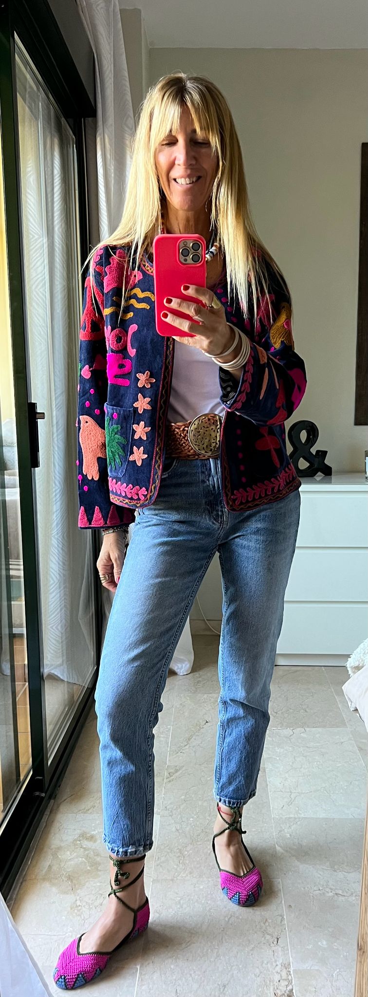 Chaqueta La Dolce Vita Azul Marino