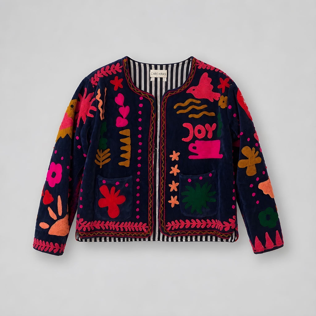 Chaqueta La Dolce Vita Azul Marino