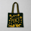 Bolso Peace-Love  Mediano Verde/Amarillo