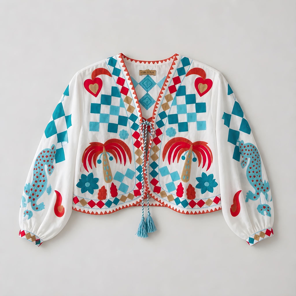 Chaqueta Corta Tripoli Blanco Palmera