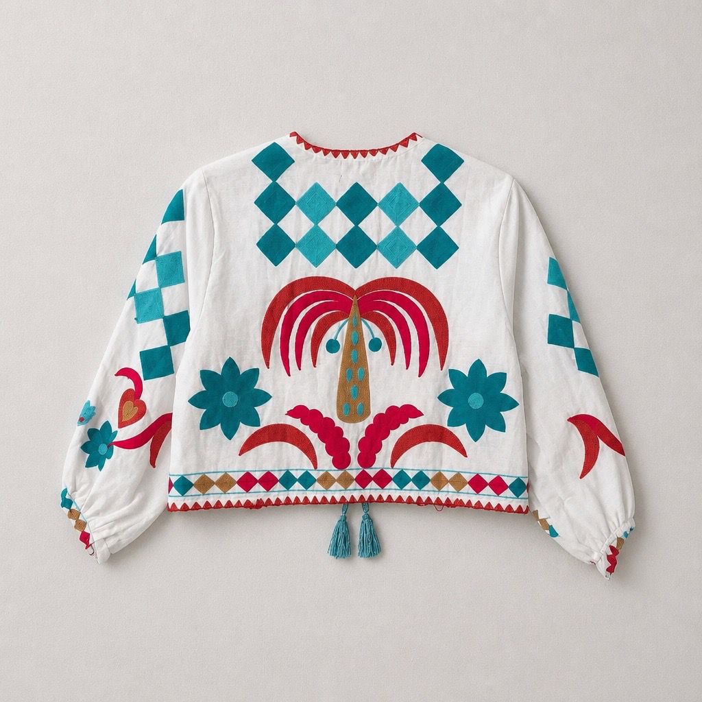 Chaqueta Corta Tripoli Blanco Palmera