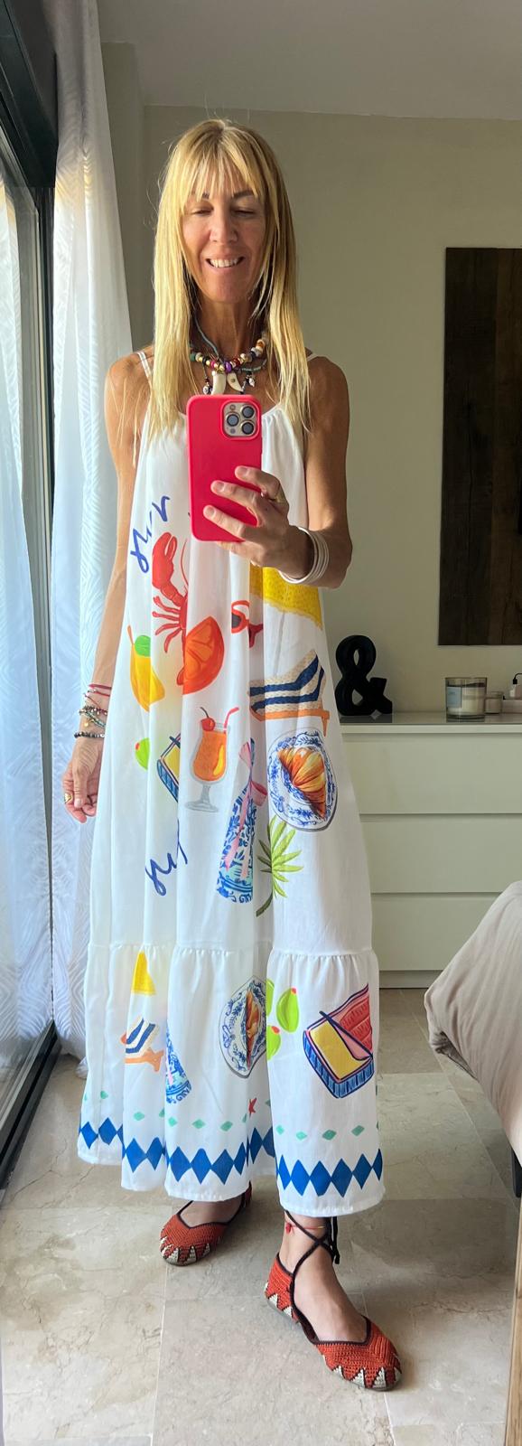 Vestido Cangrejo