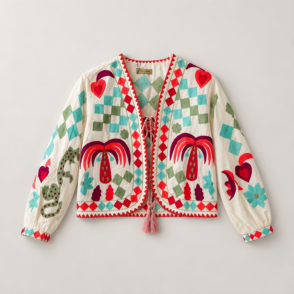 Chaqueta Corta Tripoli Beige Palmera