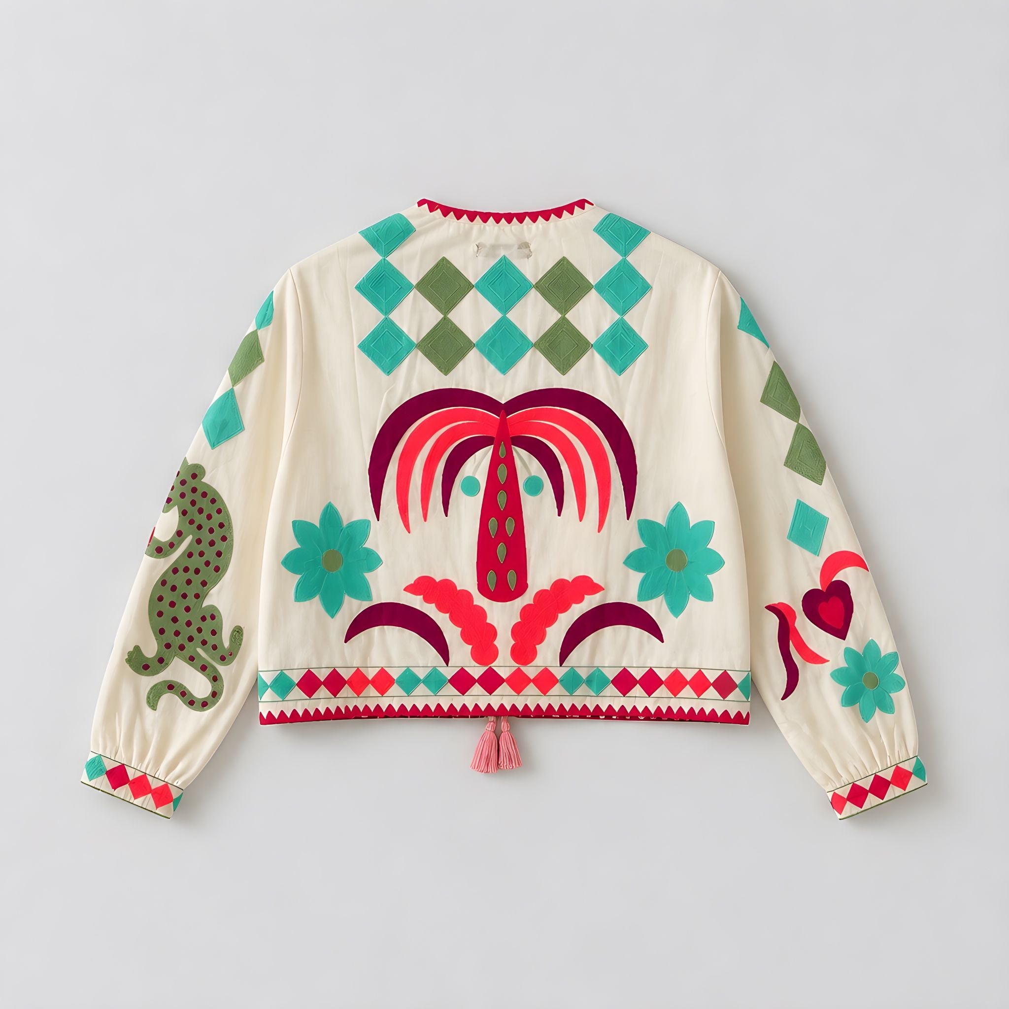 Chaqueta Corta Tripoli Beige Palmera