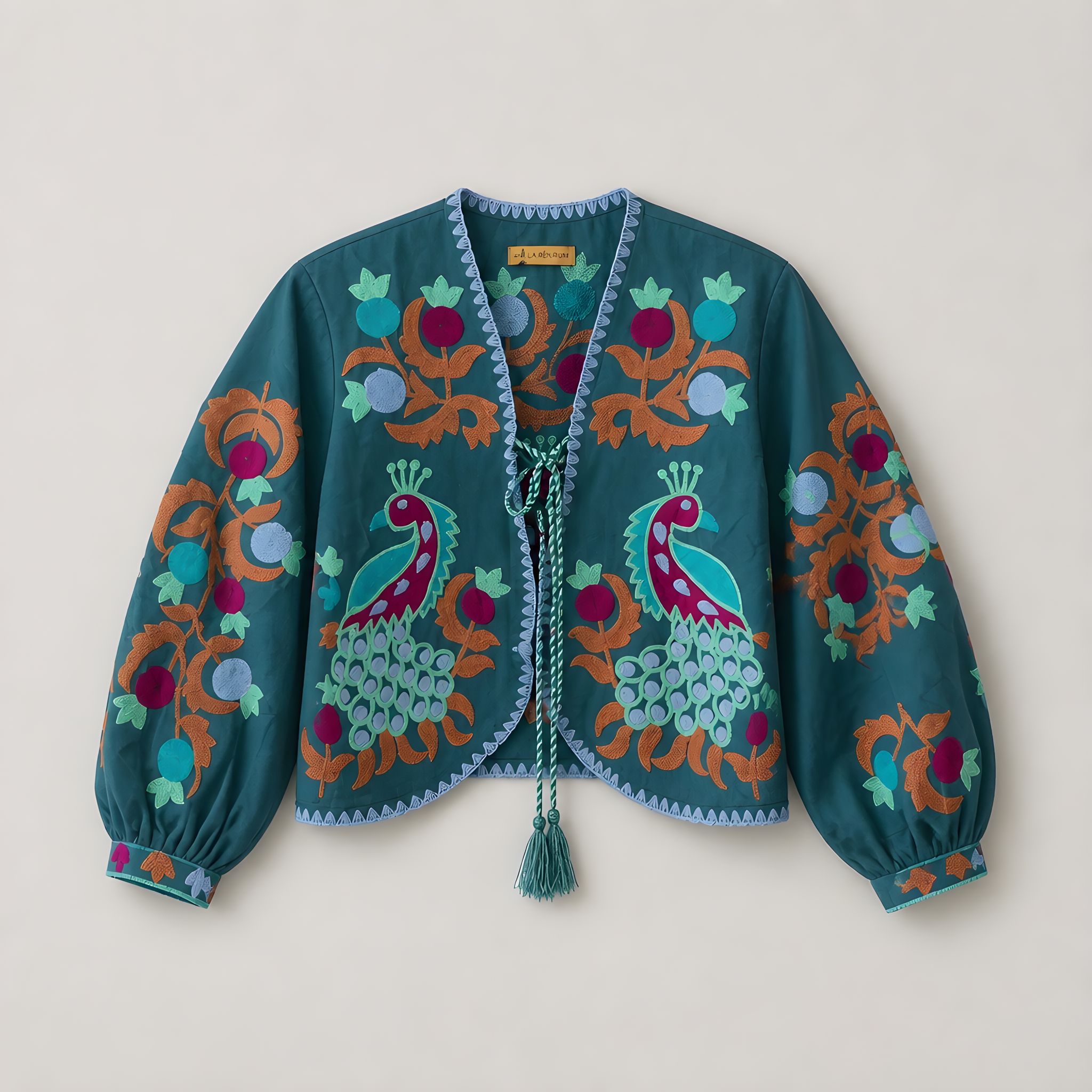 Chaqueta Corta Tripoli Azul Peacock