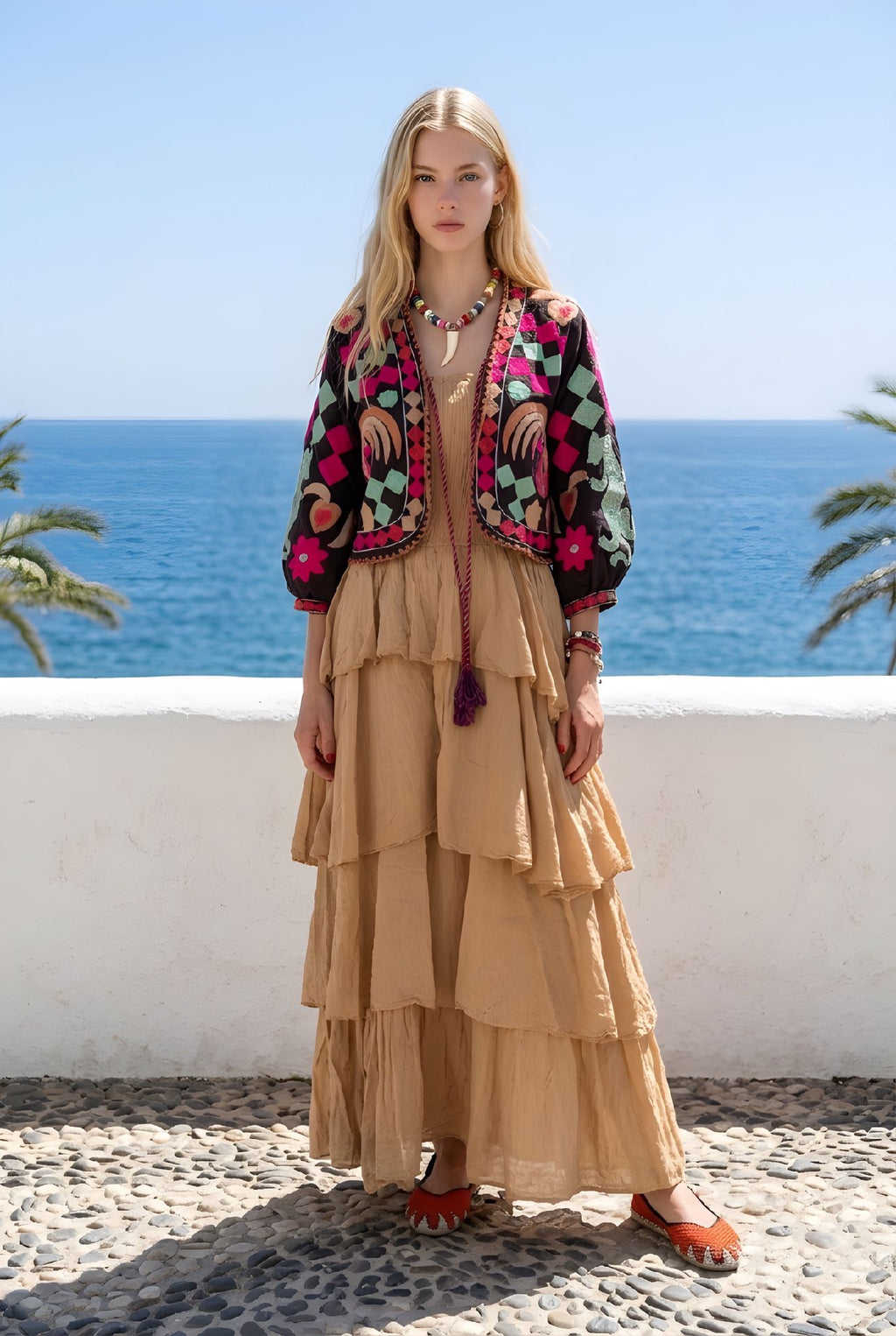 Chaqueta Corta Tripoli Marrón Palmera