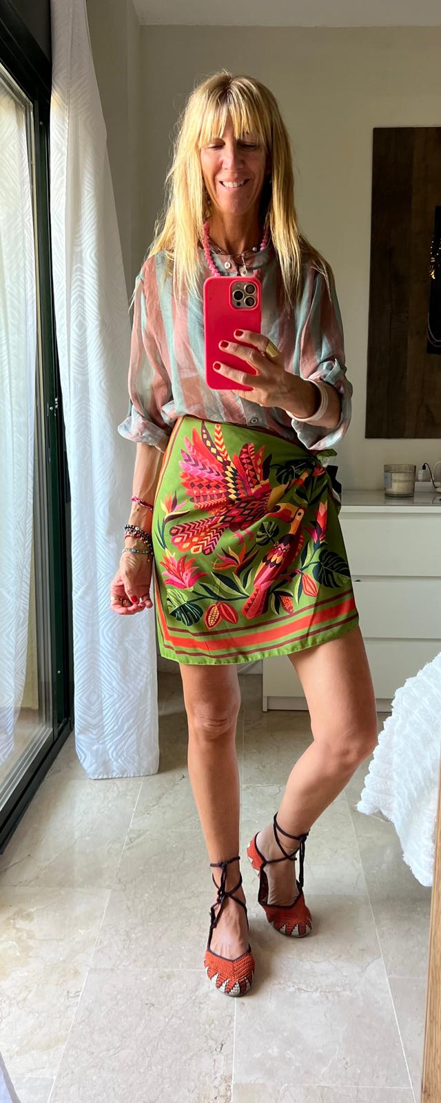 Falda Corta Tucan Verde