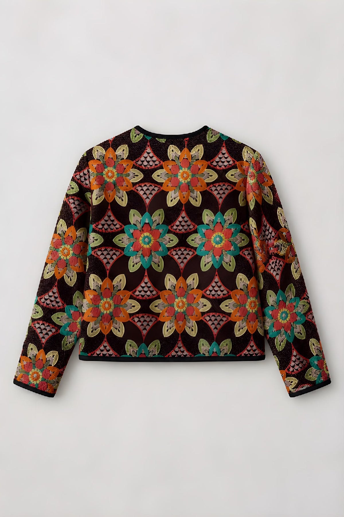 Chaqueta Bordada  Multicolor