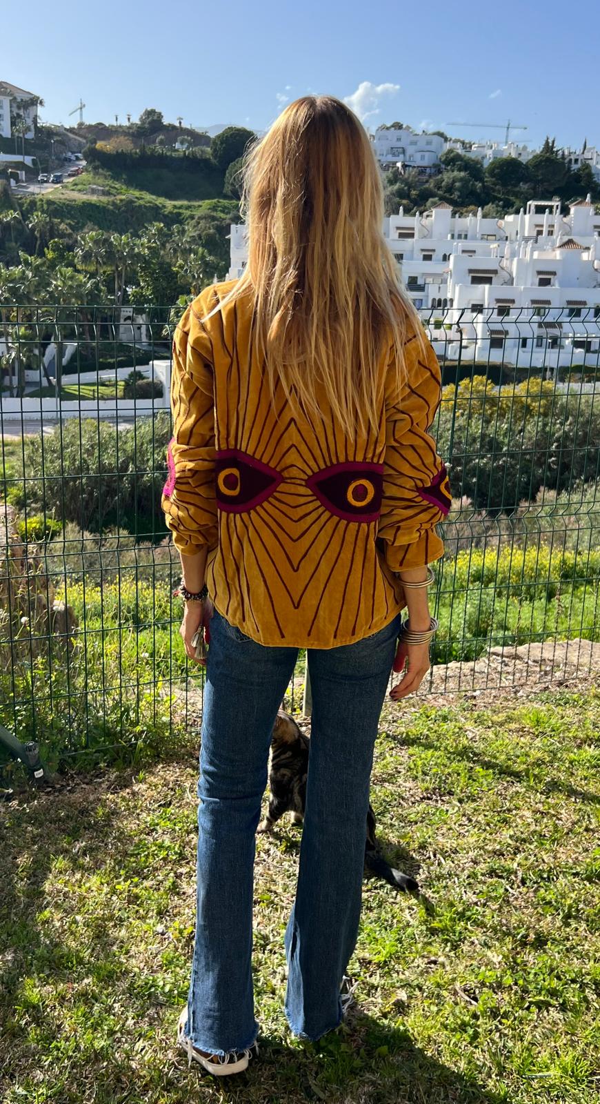 Chaqueta Ojo Bronce