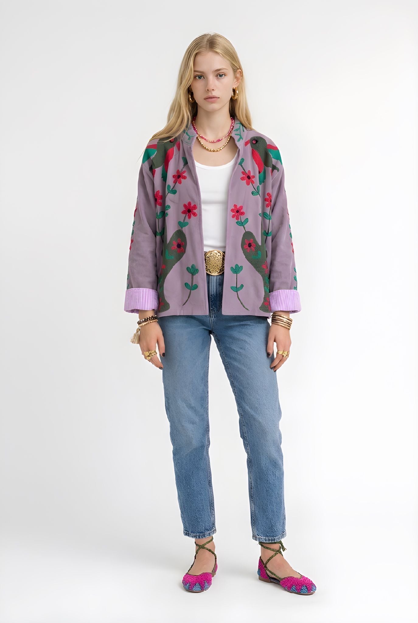 Chaqueta Cactus Lila