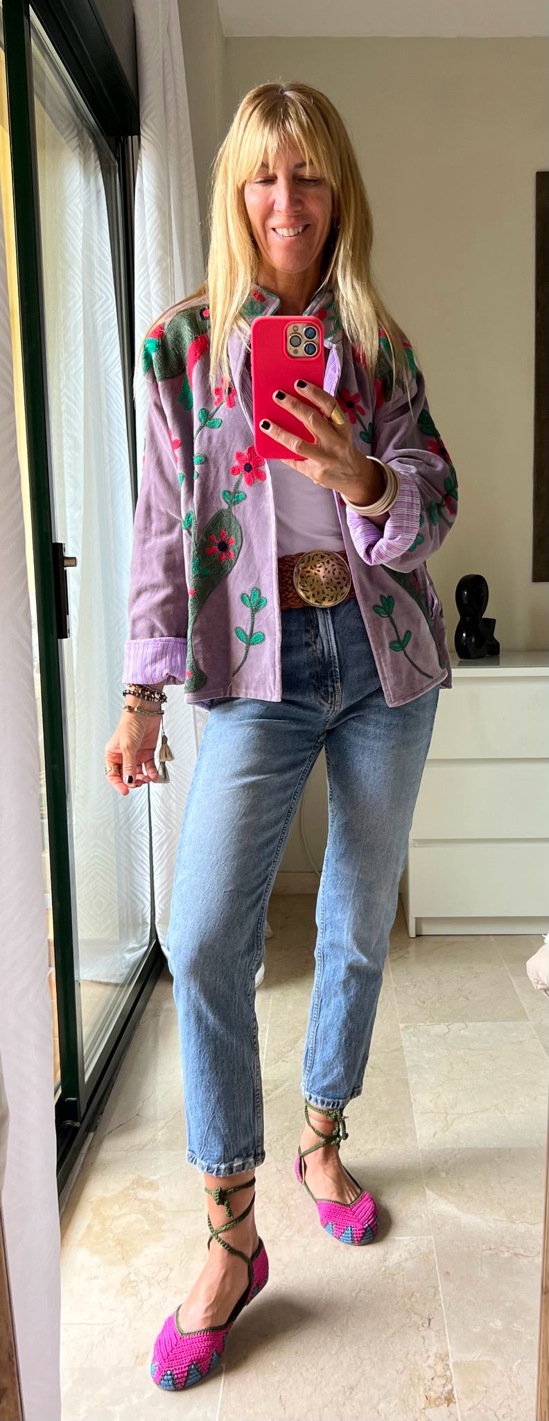 Chaqueta Cactus Lila