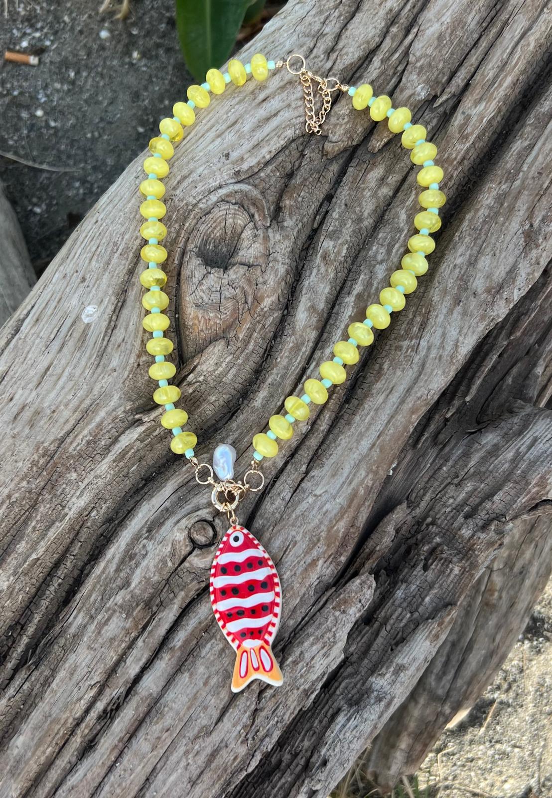Collar Pez Amarillo