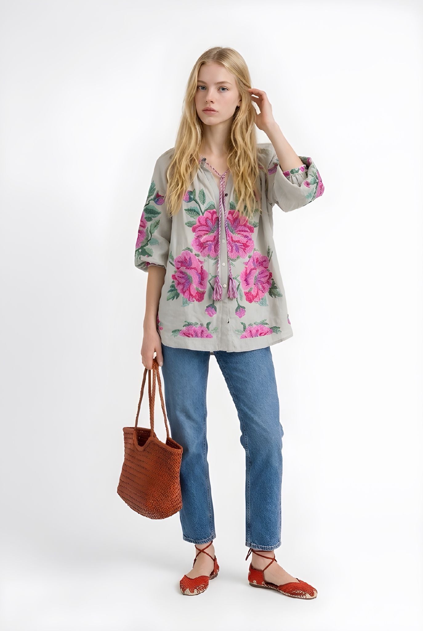 Blusa Atenas Beige