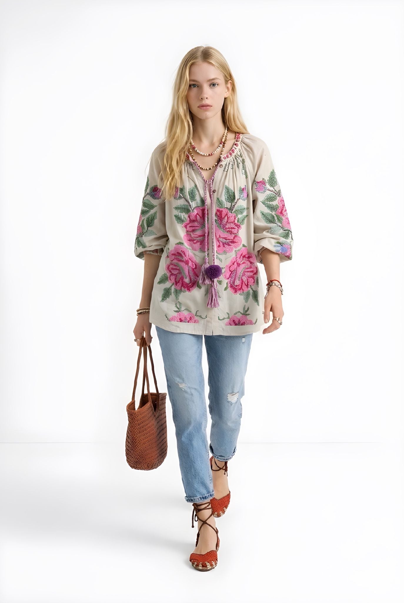 Blusa Atenas Beige