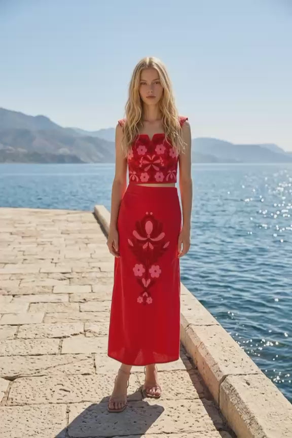 Set Salónica Rojo