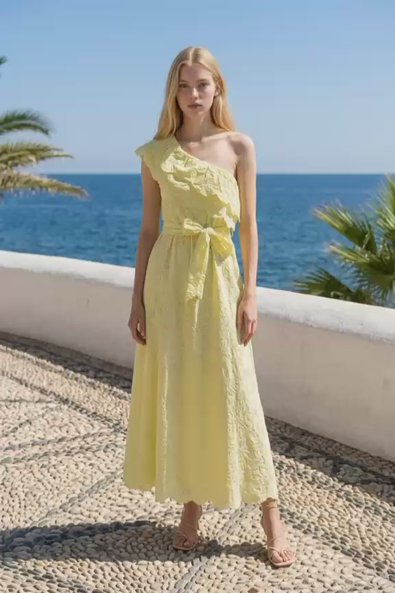 Vestido Macedonia Amarillo